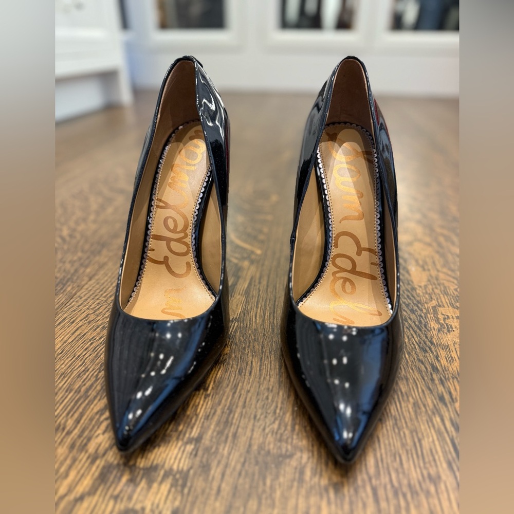 Sam Edelman Black Patent Heels